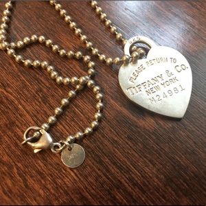 Tiffany & Co. Heart Tag Necklace